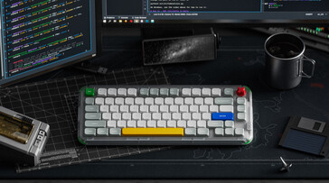 NuPhy Kick75 in low-profile modus