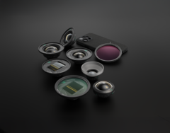 De Tusk x ShiftCam Cinema // Series wordt geleverd met zeven verschillende professionele lenzen, waaronder twee anamorphische lenzen, macrolenzen, een groothoeklens, een 60mm telelens en extra lenzen met filmeffecten. (Afbeeldingsbron: Tusk x ShiftCam)