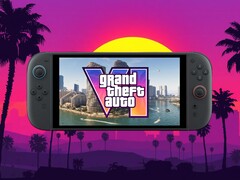 GTA 6 Switch 2-poort gespot op handheld