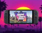 GTA 6 Switch 2-poort gespot op handheld