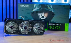 KFA2 GeForce RTX 4070 EX Gamer review: testmonster ter beschikking gesteld door HMC Bremen