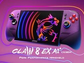 MSI heeft zijn Claw 8 handheld vernieuwd met nieuwe Intel hardware