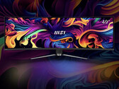 MSI heeft de MPG 491CQP QD-OLED als eerste in China gelanceerd. (Afbeeldingsbron: MSI)