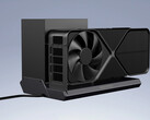 De DEG2 heeft zowel OCuLink als Thunderbolt 5. Afgebeeld: het DEG1 eGPU dock. (Afbeeldingsbron: Minisforum - bewerkt)