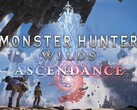 Officiële onthullingsafbeelding voor Monster Hunter Wilds: Ascendance, dat in 2027 op pc en consoles verschijnt.