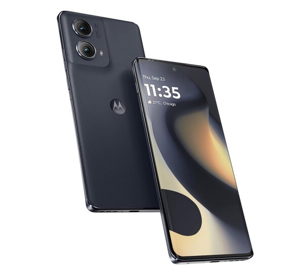 De Motorola Edge 2024 heeft een gebogen P-OLED beeldscherm dat met 144 Hz wordt vernieuwd. (Afbeeldingsbron: Motorola)