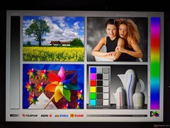 Brede IPS-kijkhoeken. Kleuren en contrast degraderen sneller in vergelijking met mini-LED