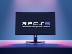 RPCS3 PS3-emulator weergegeven op PC-monitor (Afbeeldingsbron: RPCS3 met bewerkingen)
