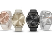 De Vivomove Trend is er in vier kleurstellingen, maar slechts in één maat van 40 mm. (Beeldbron: Garmin)