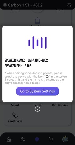 Nuttig: De fiets en de luidspreker zijn als het ware twee Bluetooth-apparaten