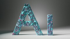 Een decoratieve afbeelding met de tekst &quot;AI&quot; (Afbeelding bron: Neeqolah Creative Works via Unsplash; bijgesneden)