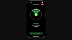 De Emergency SOS satellietdienst van de iPhone 14 maakt geen gebruik van Starlink (afbeelding: Apple)