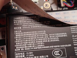 Batterijspecificaties