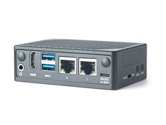 De NanoPi M5 kan worden besteld met een behuizing (Afbeelding bron: FriendlyELEC)