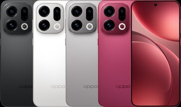 De Find X9 kleuren beschikbaar op de Chinese markt. (Afbeeldingsbron: Oppo)