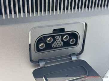 Aansluiting voor verlengbatterij