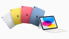 De nieuwe iPad is verkrijgbaar in vier kleuren en twee opslagconfiguraties. (Beeldbron: Apple)