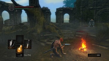 Afgebeeld: Een gameplay screenshot van DARK SOULS™: REMASTERED.