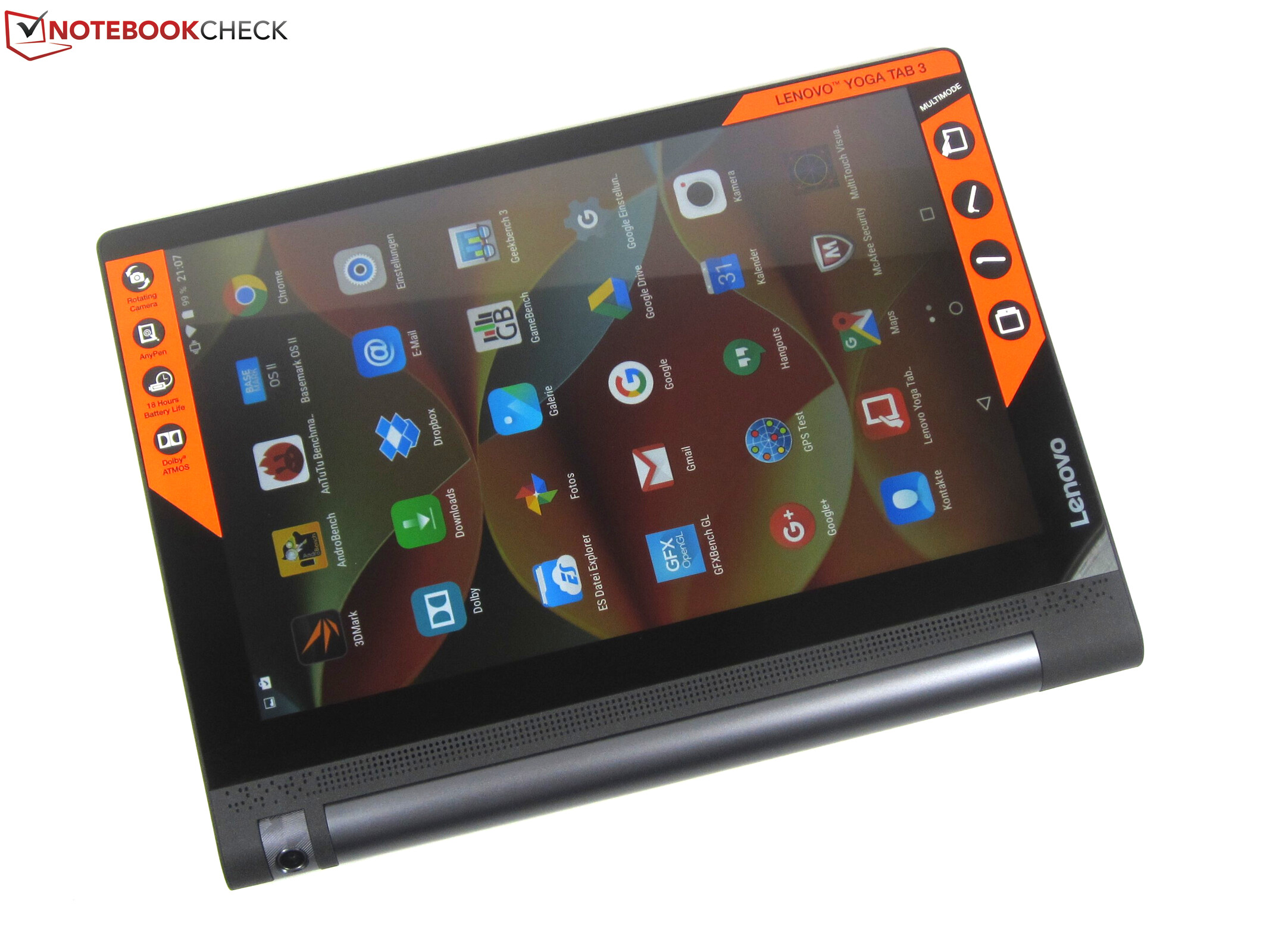 Lenovo Yoga Tab 3 Sim Kort