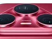 In opvallend rood: Huawei toont de cameramodule van de Pura 80 Pro+ in aanloop naar de lancering. (Afbeeldingsbron: Huawei)