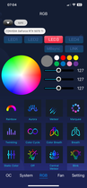 RGB-instellingen