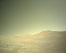 Afbeelding van de "Scotiafjellet" werkruimte zoals vastgelegd door de Mars Perseverance rover (Afbeeldingsbron: NASA en JPL-Caltech)