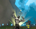 Een screengrab van Megabonk's Megachad (bron: Steam Community)