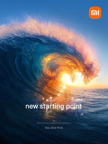 Teaser nieuw lanceringsevenement Xiaomi (Beeldbron: Xiaomi - machine vertaald)