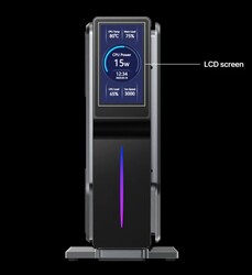 Het LCD-scherm van de Acemagic S1 (bron: Acemagic)