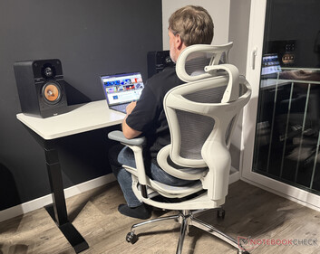 Over het geheel genomen kunt u met de Sihoo Doro C300 comfortabel zitten tijdens het werk