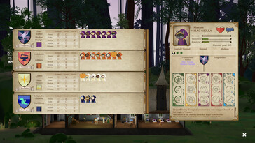 Afgebeeld: een gameplay-screenshot van Spellcaster University.