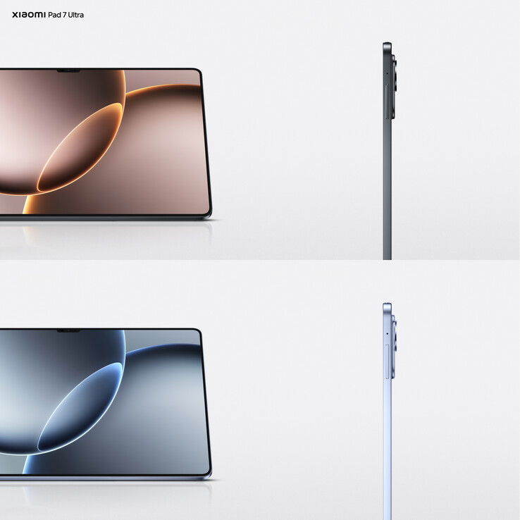 De twee kleuropties van de Xiaomi Pad 7 Ultra (Afbeeldingsbron: Xiaomi - bewerkt)