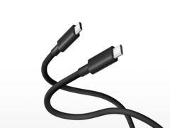 De Xiaomi USB-C gevlochten kabel (afbeelding) ondersteunt 240W snelladen. (Afbeeldingsbron: Xiaomi)