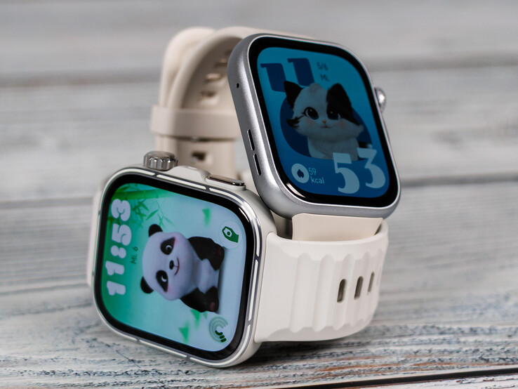vanaf links: Watch Fit 5 en Watch Fit 5 Pro