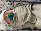 Een afbeelding van de babyjongen (Afbeelding bron: Dr. David Gordon en Rejoice vruchtbaarheid; bijgesneden)