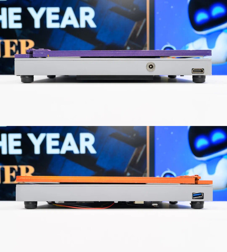 Bouwkwaliteit en poorten van de PS5 gaming-laptop (Afbeelding bron: PenBar)