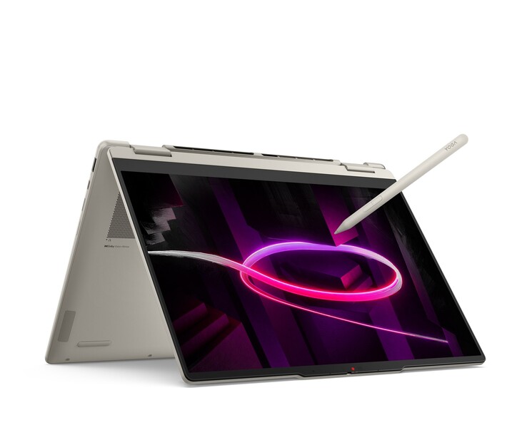 De Lenovo Yoga 7a 2-in-1 laptop zal nu uitgerust zijn met AMD Gorgon Point APU's met Zen 5-kernen. (Afbeeldingsbron: Lenovo)