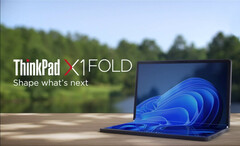 De ThinkPad X1 Fold debuteerde op IFA 2022. (Afbeeldingsbron: Lenovo)