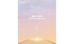 De nieuwe poster van de Meizu 20. (Bron: Meizu via WHYLAB)