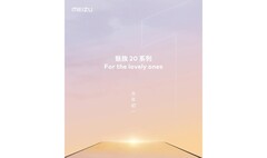 De nieuwe poster van de Meizu 20. (Bron: Meizu via WHYLAB)