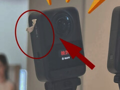 Een close-up van de nieuwe Osmo 360.