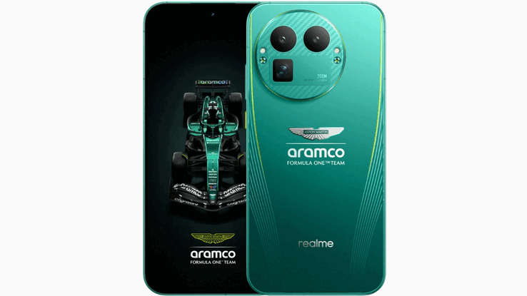 Realme GT 8 Pro Aston Martin F1 Limited Edition (Afbeelding Bron: Realme)