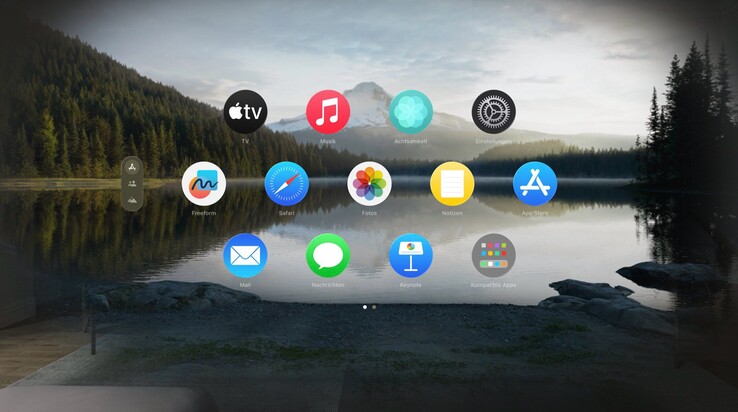 iOS en macOS lenen naar verluidt ontwerpelementen van visionOS. (Afbeeldingsbron: Apple)