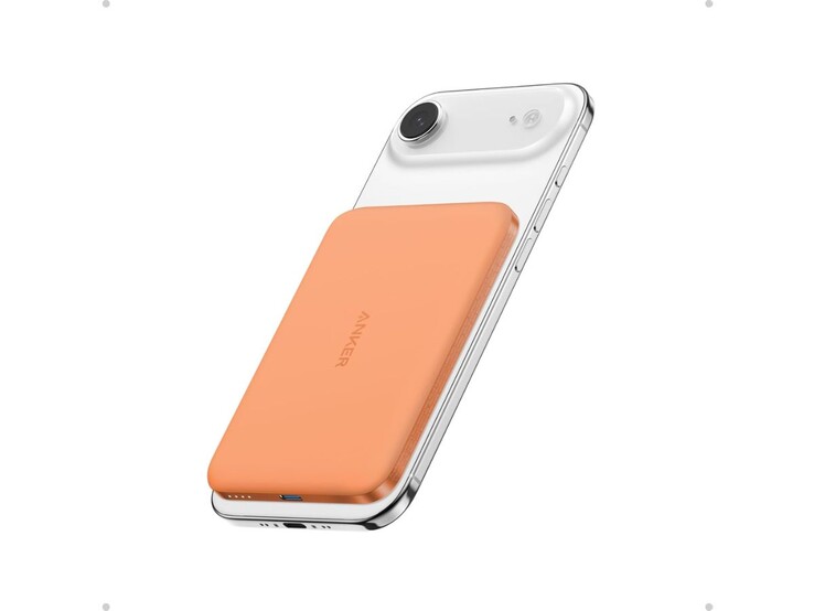 De Anker Nano Power Bank (5K, MagGo, Slim) in Cosmic Orange