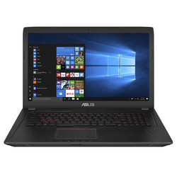 De Asus FX553VD, testtoestel voorzien door: Notebooksbilliger.de