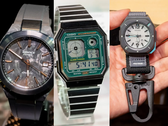 Casio Edifice EFK-200, AE130WE en Pro Trek PRJ-01 horloges