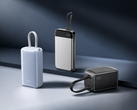 De EcoFlow Rapid powerbank (10K), de Rapid powerbank (20K) en de Rapid 3-in-1 powerbank (10K) (van links naar rechts)
