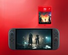 Final Fantasy 7 Rebirth getoond op Switch 2 Game-Key Card en console (Afbeeldingsbron: Square Enix, Nintendo of America)