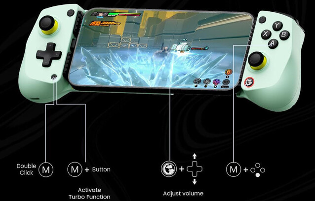 De GameSir X5 Lite biedt een fatsoenlijke ergonomie, Hall-effect, klikbare thumbsticks en sneltoetsen voor een budgetprijs