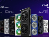 Intel Arc B570 GPU prestaties gelekt